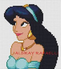 Jasmine Perler Bead Pattern Point De Croix Point De Croix Noel Dessin Quadrillage