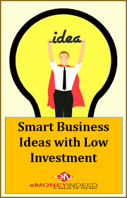 70 Small Business Ideas With Low Investment High Profit Emoneyindeed Smart Small Business Ideas Investing Business
