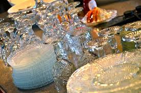 60 of them, in fact! How To Get The Dishes Done After A Dinner Party