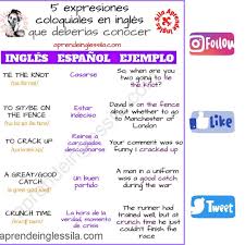 5 Expresiones Coloquiales En Ingles Que Deberias Conocer Silaingles Expresionesingles Aprende Learn English Idiomatic Expressions Grammar And Vocabulary