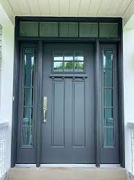 Fiberglass Front Door With Sidelights