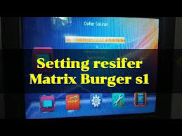 Maybe you would like to learn more about one of these? Seting Resiver Matrix Burger S1 Hd Youtube