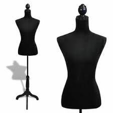 Mannequin madness national mannequin madness sf bay area. Vidaxl Ladies Bust Display Black Shop Female Women Mannequin Dress Form Model Ebay
