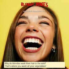 A dumb blonde and a smart. Blonde Jokes Why Do Blondes Was