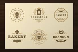 Download Bakery Logos And Badges In Logo Templates On Yellow Images Creative Store Yellowimages Mockups