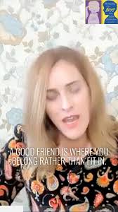 Friendship is a relationship between two people who are being themselves.,  If your child is changing themselves to try to "fit in" then real  friendship is impossible., The more our kids try to "fit ...