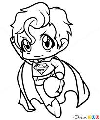 Pin By Vanessa Gordillo Arroyo On Desenhos Para Colorir Menino Chibi Coloring Pages Superhero Coloring Pages Superman Drawing