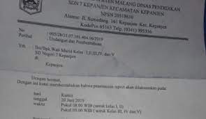 Contoh surat undangan syukuran pernikahan ini dibutuhkan untu acara syukuran atau yasinan untuk acara pernikahan. Surat Undangan Sd Di Malang Ini Jadi Bahasan Warganet Ada Apa