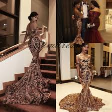 Off Shoulder Black And Gold Ball Gown Black Girl Prom Dresses Gold Sequins Appliqued Lace Formal Evening Gown Mermaid 2396 Black Girl Prom Dresses Prom Girl Dresses Black Mermaid Prom Dress