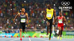 Avec usain bolt, naomi osaka, tony hawk, nyjah huston, andre degrasse et bien d'autres. Usain Bolt Andre De Grasse Smiling At Each Other Is An Iconic Olympic Moment Givemesport