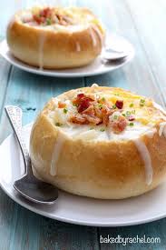 13 Perfect Potato Soups Recipes Food Bread Bowls
