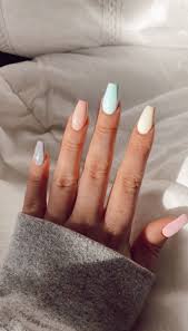 This post has 15 adorable and easy ideas! Bath And Body Ideas Pastel Nail Ideas Pastel Nail Ideas Classy Pretty Nail Ideas Nai Nail Designs Summer Acrylic Best Acrylic Nails Pretty Acrylic Nails