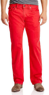 Black And Red Jeans Men Pinterest