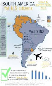 Updated Visas And Entry Reciprocity Fees For Us Citizens To South America As Of 2012 South America Travel Destinations South America Travel South America