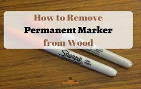 How To Remove Permanent Marker From Wood The Right Way