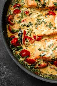 Blitzrezept Fur Die Pfanne Sahnelachs Mit Spinat In 2020 Mit Bildern Blitzrezepte