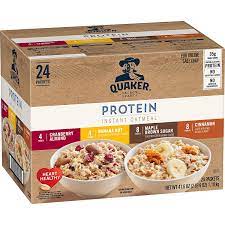 The instant oatmeal i am referring to has 0g of sugar and no. Amazon Com Quaker Instant Oatmeal Protein 4 Flavor Variety Pack 7g Protein Individual Packets 24 Count Grocery Gourmet Food