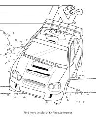 Car coloring pages for kids. K N Printable Coloring Pages For Kids