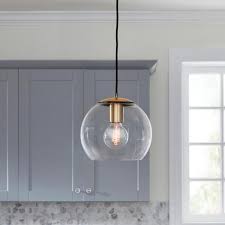 Home Decorators Collection 1 Light Antique Brass And Glass Mini Pendant Af42409s The Home Depot In 2020 Home Decorators Collection Hanging Lights Kitchen Vintage Bulb