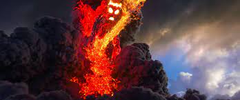 However, during his escape from the now ruined island of tefiti, a great lava monster — teka — emerged, causing him to lose both the heart and the magical fish hook that gave him his powers. Moana Te Ka Moana Moana Movie Walt Disney Animation Studios
