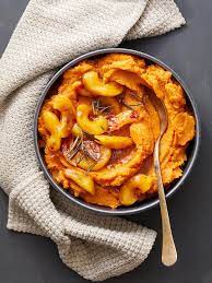 Sweet Potato Mash With Caramelized Apples And Rosemary Recipe Mashed Sweet Potatoes Cooking Sweet Potatoes Recipes