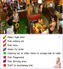 Best Kids Friendly Restaurant In Singapore Kid Friendly Restaurants Kids Playground Kids