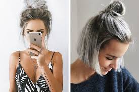 Salut effectivement mon premier conseil aurait ete le meme un cendre le chatain cendre naturelle cest nickel. Cheveux Silver On Ose La Coloration Grise