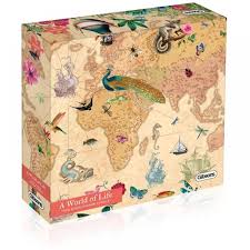 My collection shows a huge number of modern cardboard puzzles from various manufacturer all over the world. World Of Life 1000 Piece Puzzle Craftyarts Co Uk