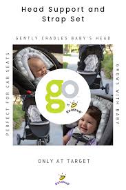 Go By Goldbug Clouds Duo Car Seat Head Support And Strap Set Carseat Canopy Car Seats Canopy