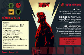 All rules of mao start after the dealer says that last line. Hellboy The Board Game What S An Agent Card Mantic Games