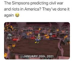 Homer also steals government property, akin to the wild man who literally took the speaker's podium from the capitol. Congratulations You Made It To January 2021 9gag
