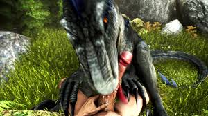 Wet dinosaur BJ - indulge in raptor pleasure