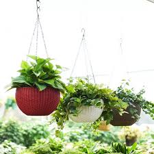 Our outdoor hanging baskets are specifically designed for outdoor use within the uk. Plastic Flower Basket Wall Hanging Flower Baskets Plant Hangers Indoor Outdoor Flower Hanging Basket Pot Planters Garden Flower Hanging Baskets Aliexpress