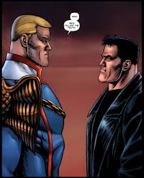 Unfortunately, black noir becomes arguably much worse, appearing to be driven insane by having to hold back from the purpose he was made for. Homelander And Billy Butcher The Boys 59 Comicnewbies