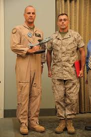 Col. Andrew Shorter, commanding officer with Marine