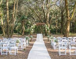 Wedding Site With Vine Arch And White Flowers And Chairs From Wedding At Casa Lantana Brandon Fl French Country Wedding Wedding Site Country Wedding