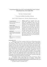 Misteri pasukan panji hitam book. Pdf Pengembangan Bahan Ajar Teks Cerita Panji Berbasis Content Language Integrated Learning Clil Untuk Smk