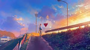 Maybe you would like to learn more about one of these? 15 Anime Girl Wallpaper Sunset Baka Wallpaper