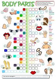 Body parts games for children and esl students. English Esl Body Parts Worksheets Most Downloaded 1028 Results