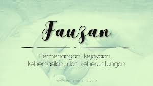 Alif najmi, petaling jaya, malaysia. Arti Nama Fauzan Tentangnama