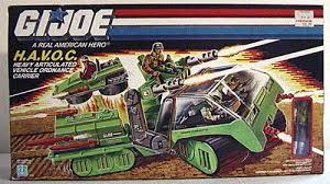 Wherever there is trouble, g.i. Front Small Track Cover Gi Joe 1986 Havoc H A V O C Military Adventure Action Figures Military Toys