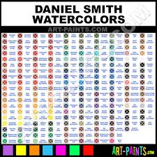 Daniel Smith Watercolor Chart In 2019 Watercolor Art