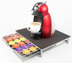 Maybe you would like to learn more about one of these? 36 Dolce Gusto Coffee Pod Capsule T Disc Holder Stainless Steel Mesh Sliding Drawer Dispenser Organiser Stores Upto 36 Coffee Pods Grey Buy Online In Jamaica At Jamaica Desertcart Com Productid 49099877