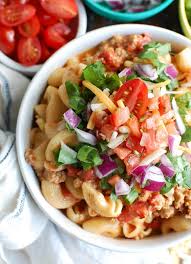 Yes, you can easily follow the instructions on this post to cook ground turkey, ground chicken or even ground pork. Instant Pot Turkey Taco Pasta A Cedar Spoon