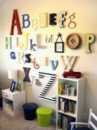 Good Idea Wall Alphabet Alphabet Wall Decor Kids Playroom Playroom