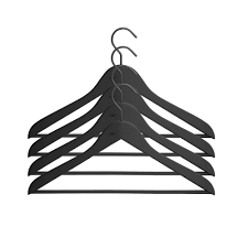 We are a leading supplier to retailers, distributors, closet companies, hotels, fashion houses, interior designers, wedding. Hay Soft Coat Hanger With Bar Set Of 4 Ambientedirect