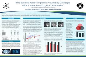 There is a word doc template availabe in the course of study. Scientfic Poster Powerpoint Templates Makesigns