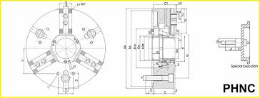 cnc lathe chuck gmt hydraulic power chucks