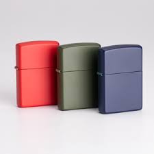 Zippo Matte Pocket Lighters