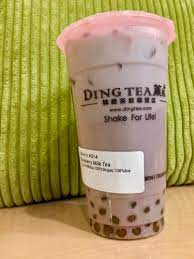 Blueberry Bubble Tea With Golden Boba From Ding Tea Suwanee Georgia Bubble Tea Bubble Milk Tea Milk Tea